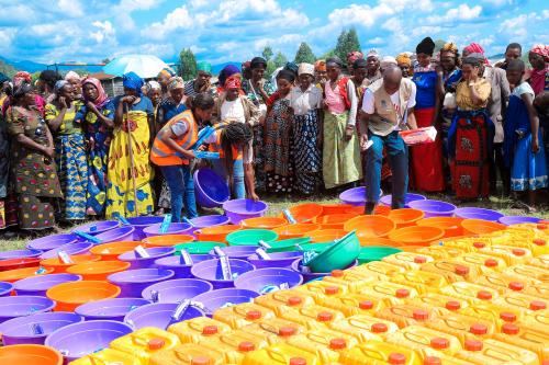 Distribution of Hygiene Kits