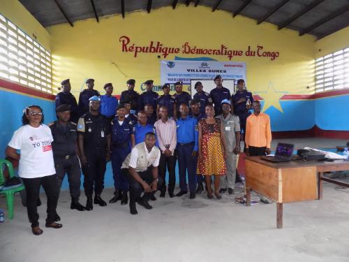 Capacity building of Congolese national police on Sexual gender based violence and Urban safety for women and vulnerable people in Kisenso facilitated by MONUSCO, UN Mission for peace and stability