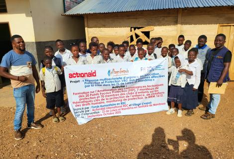 Training of supervisors and members of children clubs in Mandima