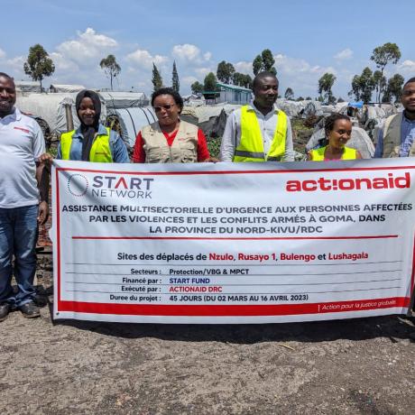ActionAID DRC Launch startfund and Humanitarian Fund Projects 
