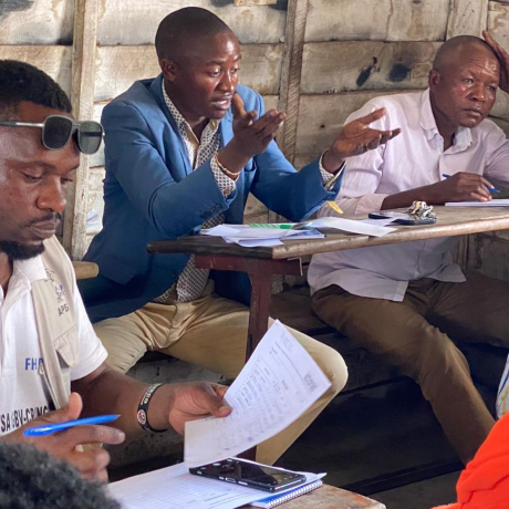 Participants of workshop engage in participatory discussion and dialogue