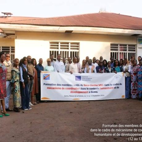 Formation de 100 acteurs membre du sous cluster  VBG sur le mécanisme de coordination avec l'appui de UNFPA