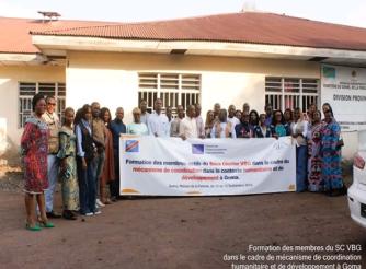 Formation de 100 acteurs membre du sous cluster  VBG sur le mécanisme de coordination avec l'appui de UNFPA
