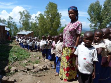 Gorho Primary school in Idjwi