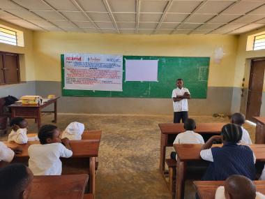 Training of supervisors and members of children clubs in Mandima